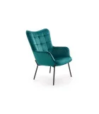 Armchair CASTEL dark green order